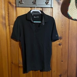 Under Armour black collared shirt